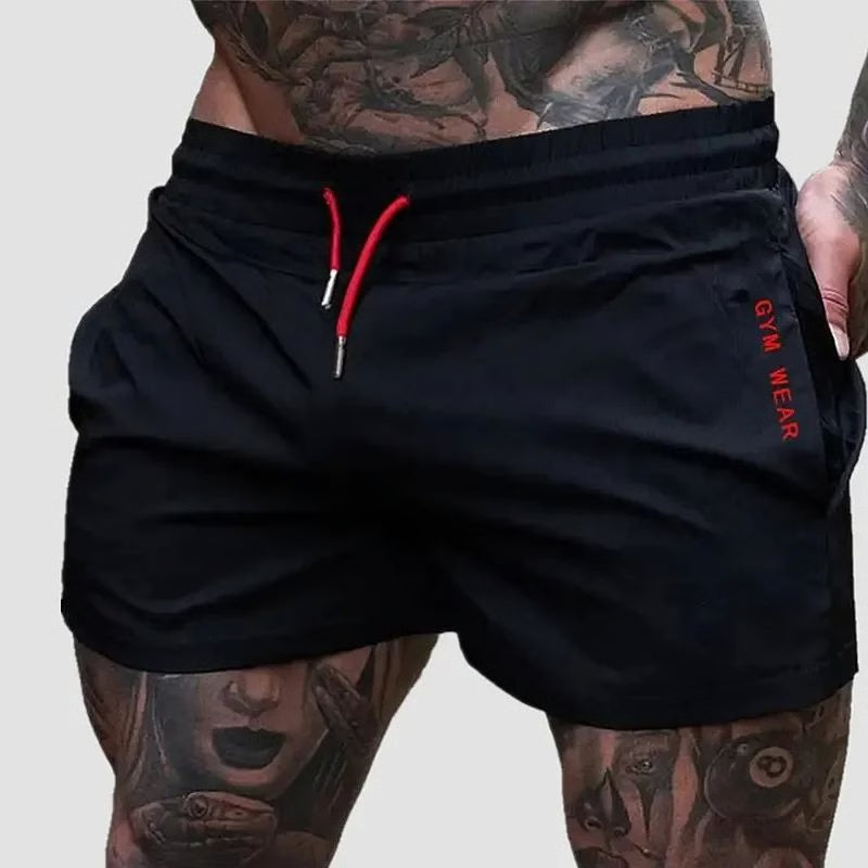Mens Breathable Running and Gym Training Shorts