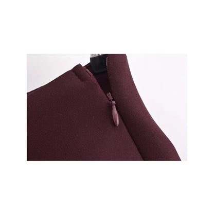 High Waist Skort with Built-In Shorts and Side Zipper for Effortless Everyday Confidence