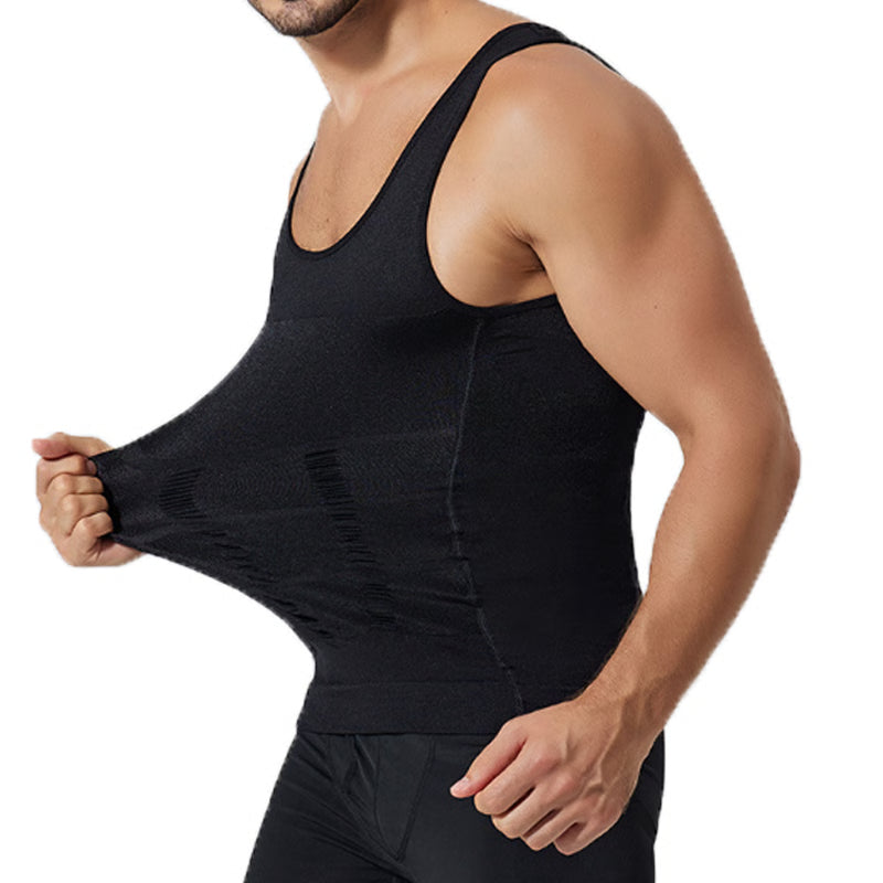 Men's Compression Sleeveless Jersey Fitness Tank Top for Gym Training Running & Sports
