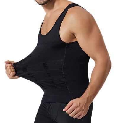 Men's Compression Sleeveless Jersey Fitness Tank Top for Gym Training Running & Sports