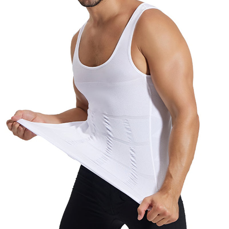 Men's Compression Sleeveless Jersey Fitness Tank Top for Gym Training Running & Sports